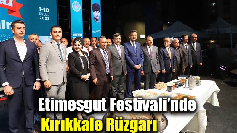 Etimesgut Festivali'nde Kırıkkale Rüzgarı