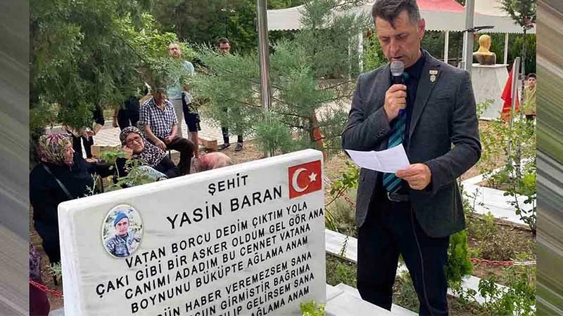 ŞEHİT YASİN BARAN, DUALARLA ANILDI