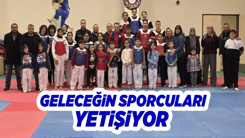 Geleceğin sporcuları yetişiyor