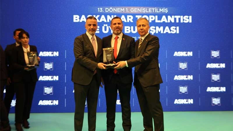 ASKON Kırıkkale ödülle döndü