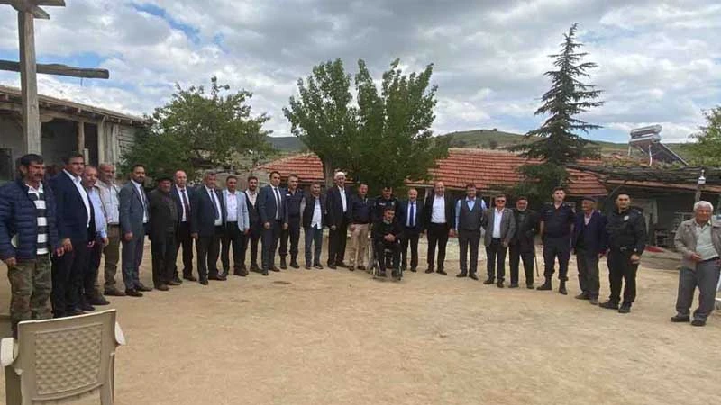 Kaymakam Çil’den Kurşunkaya Köyü’ne ziyaret