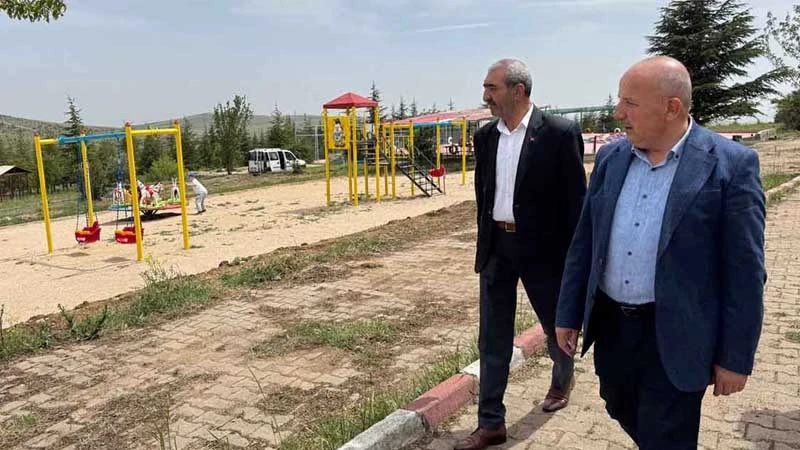 Keskin’de mesire alanı açılışa gün sayıyor