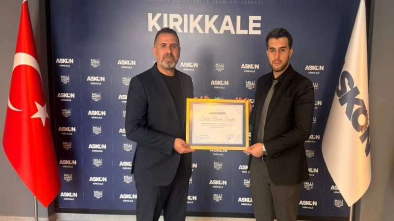 Genç ASKON’da bayrak değişimi
