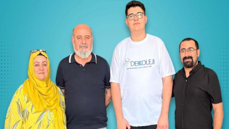 Melih Nazif Gökgöz’den tarihi YKS başarısı!