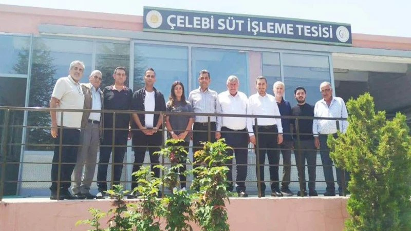 Pehlivanlı’dan Çelebi süt tesisine ziyaret
