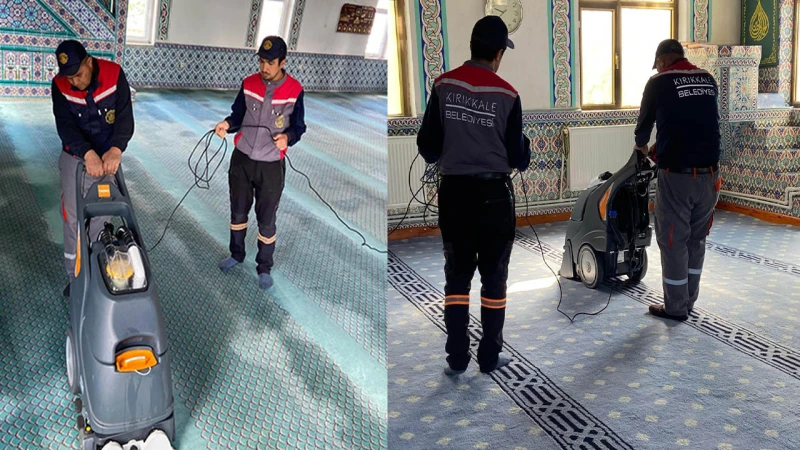 Camilerde temizlik seferberliği