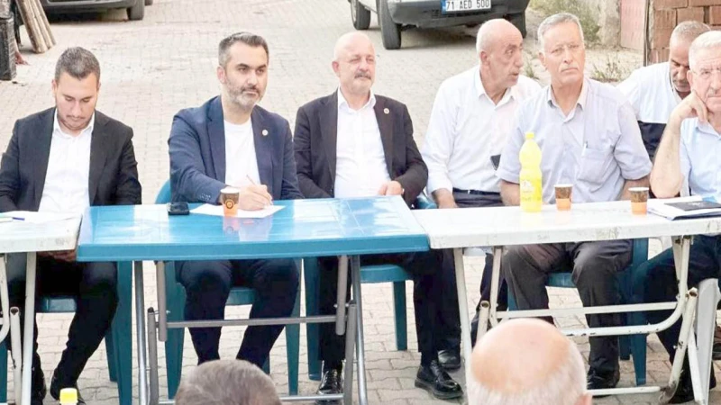 Mahalle sakinleriyle ortak akıl buluşması