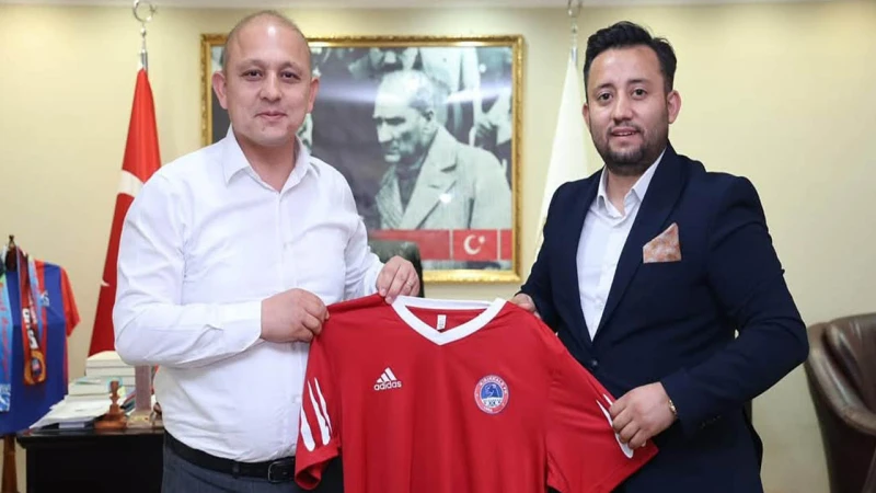 Kırıkkale FK Başkanı Kadir Yahşi’den Başkan Ahmet Önal’a Ziyaret
