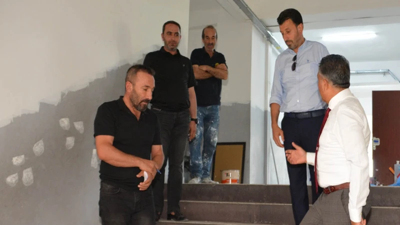 Okullarda yaz hazırlıkları sürüyor