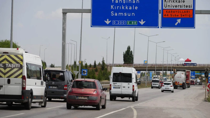 Kırıkkale’de 98 araç trafikten men edildi