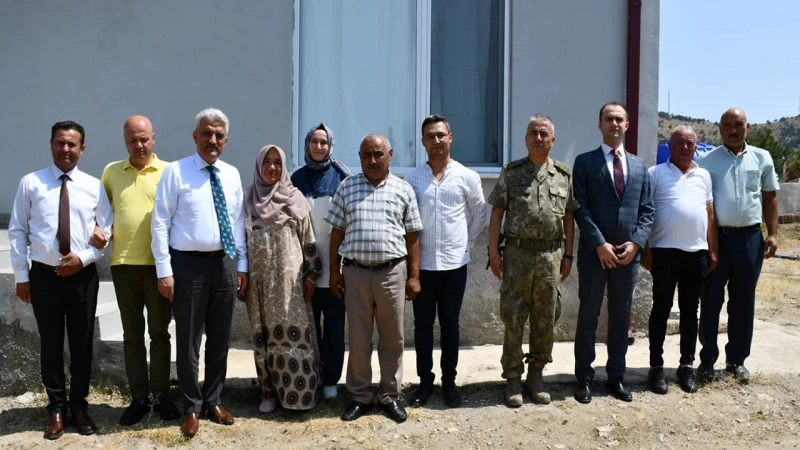 Vali Mehmet Makas’tan Kılevli Köyü’ne ziyaret