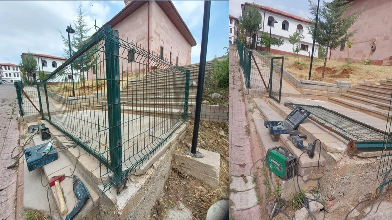 Keskin Merkez Çarşı Camii’nde onarım çalışmaları tamamlandı