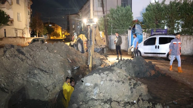 Altyapı sorunlarını kalıcı çözüm üretiliyor