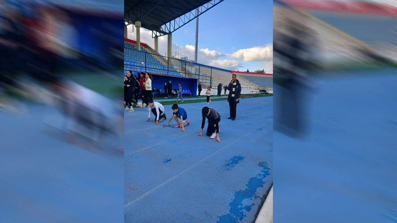 Başpınar Stadyumu’nda atletizm heyecanı: Kırıkkale’yi temsil edecekler
