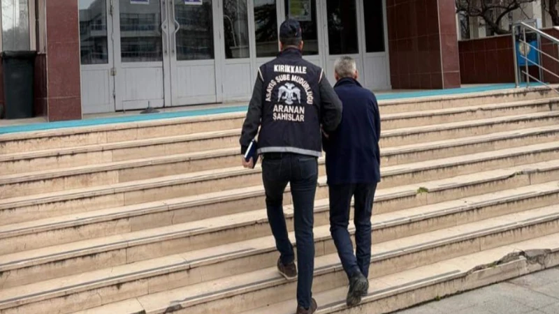 6 yıl hapis cezası bulunan hırsız yakalandı!