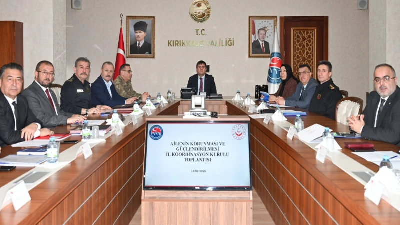 Aile yapısının korunması için Valilikte kritik toplantı