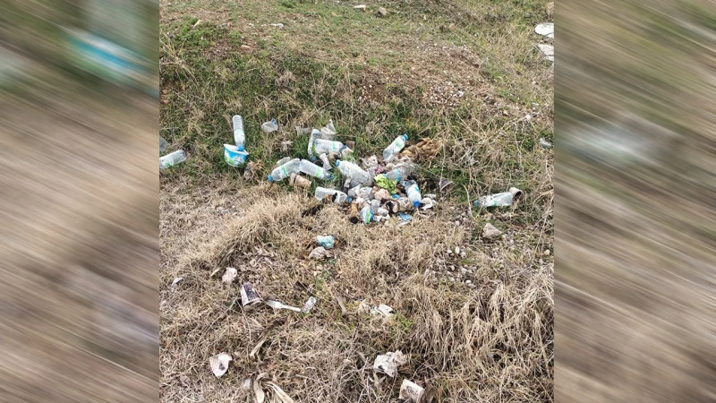 Müsselim Köyü muhtarından çöp isyan!