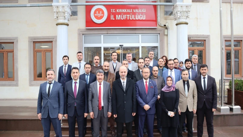 Kırıkkale’nin yeni Müftüsü Abdurrahman Kotan görevine başladı