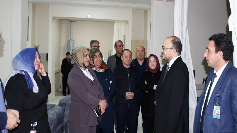 Hastanenin diyaliz servisi yenilendi