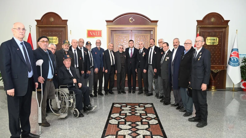 Vatanın kahraman bekçilerinden anlamlı ziyaret