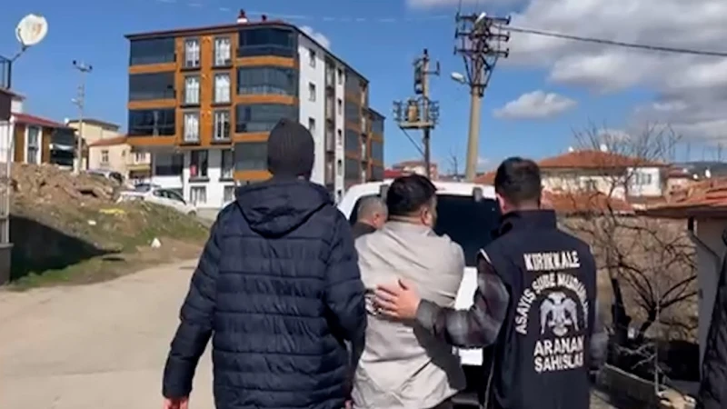 Kırıkkale’de 18 yıl hapis cezası bulunan firari yakalandı