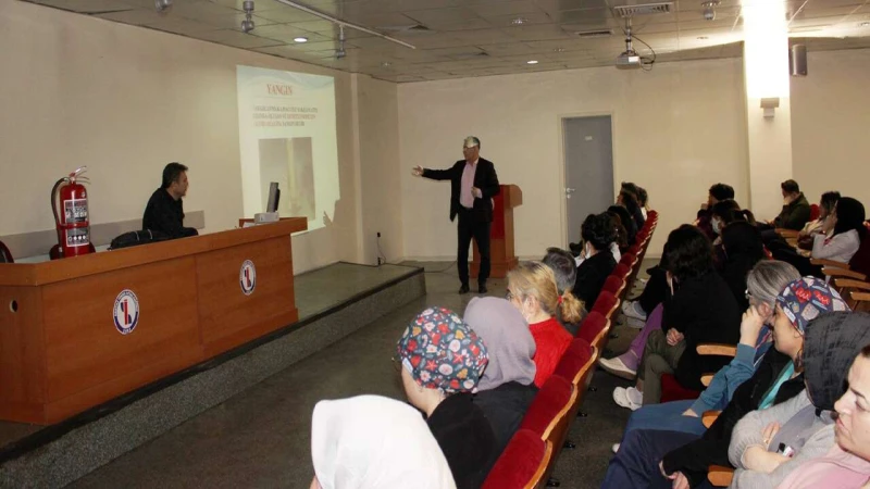 Yüksek İhtisas Hastanesi’nde sivil savunma eğitimi