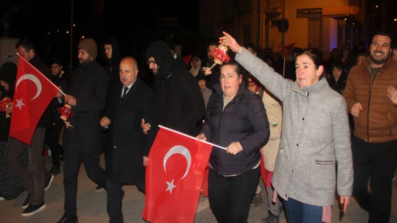 Keskin’de Ramazan’a özel fener alayı coşkusu