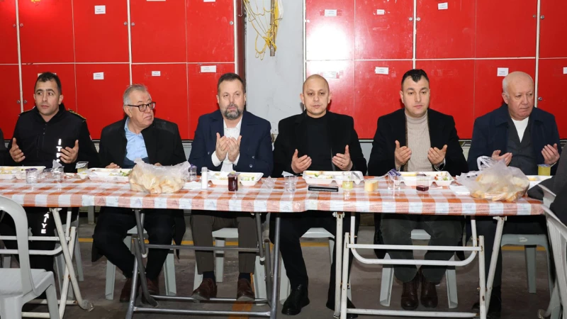 Önal, itfaiye personeliyle iftar sofrasında buluştu