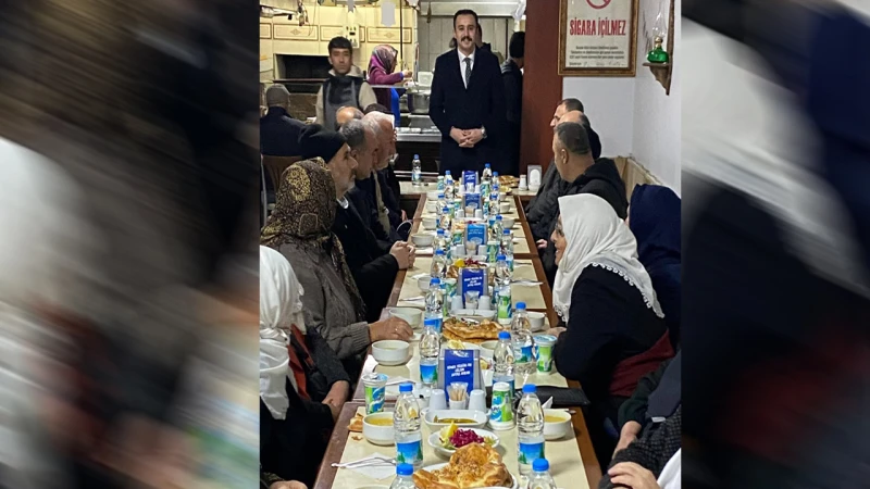 Balışeyh’te vatandaş ve devlet iftarda buluştu