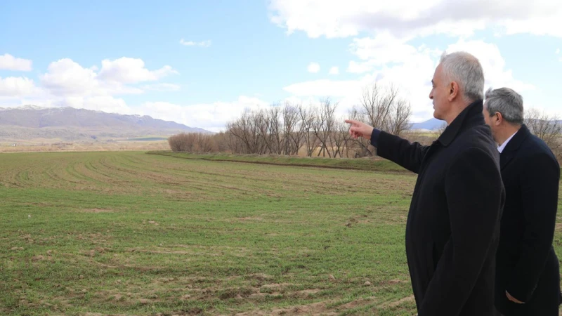 Karakeçili’de 5 yıllık mera ıslah projesi yakından takip ediliyor