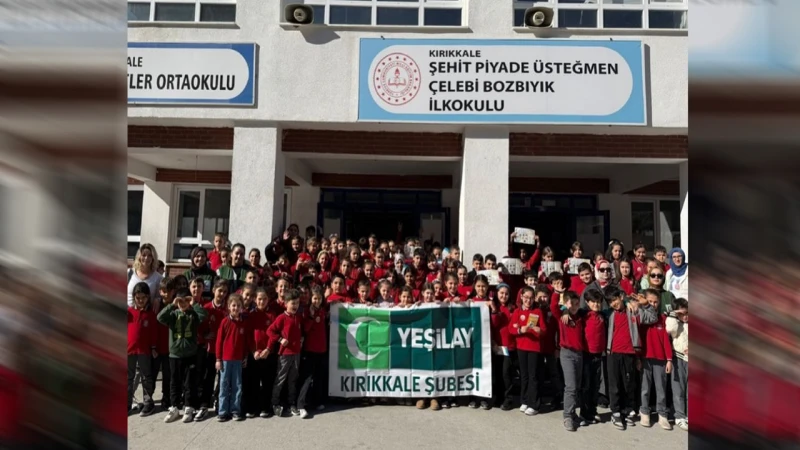 Benim Kulübüm Yeşilay Etkinliği öğrencilerle buluştu