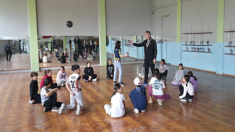 Eskrim branşı yetenek taraması başladı