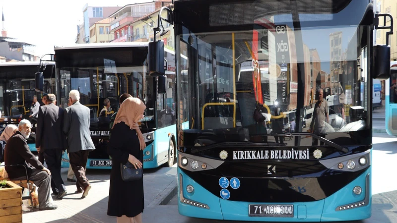 Kırıkkale’de toplu taşımalar bayram boyunca ücretsiz