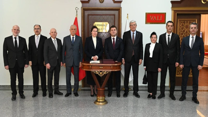 Zerrin Güngör’den Kırıkkale Valiliği’ne Ziyaret