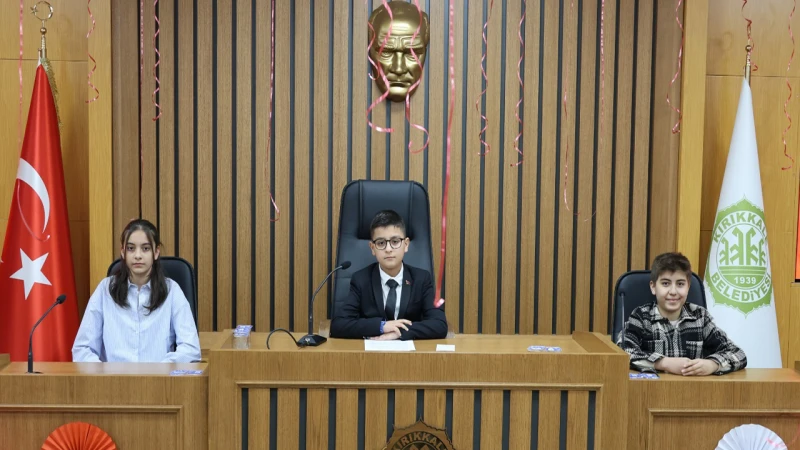 Kırıkkale tarihinde bir ilk: Çocuk Meclisi kuruldu