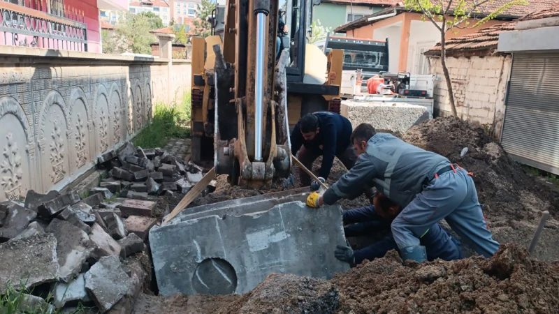 Kırıkkale Belediyesi’nden altyapı hamlesi