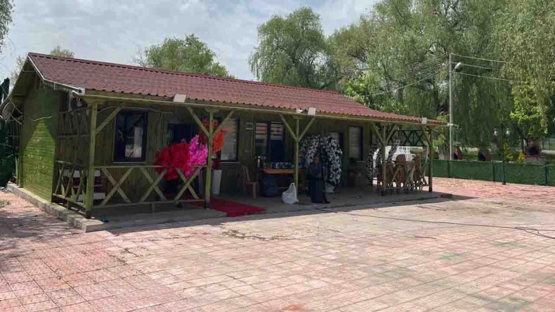 Sulakyurt’a açık hava düğün salonu yapılıyor