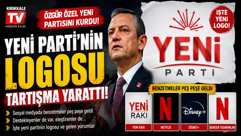 Özgür Özel’in kurduğu Yeni Parti’nin logosu tartışma yarattı
