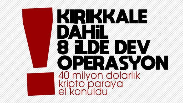 Dev operasyon! 40 milyon dolarlık kripto paraya el konuldu
