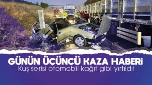 Zincirleme kazalarda 3 kişi yaralandı