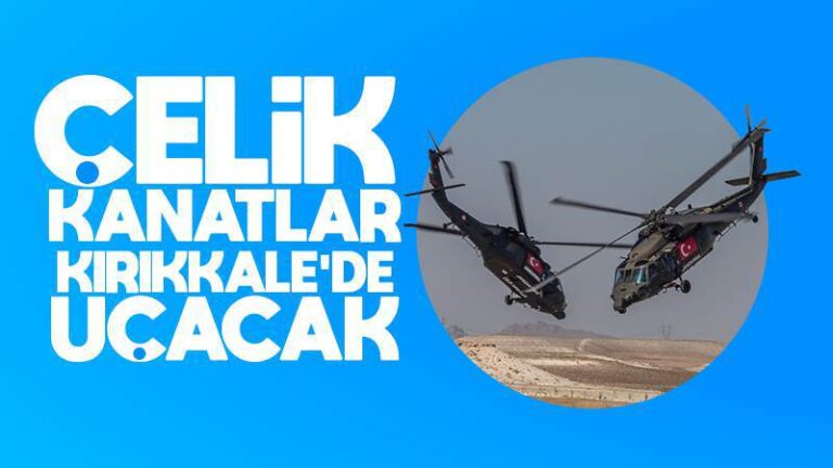 Çelik kanatlar Kırıkkale’de gösteri yapacak