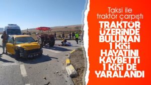Feci kazada 1 kişi öldü!