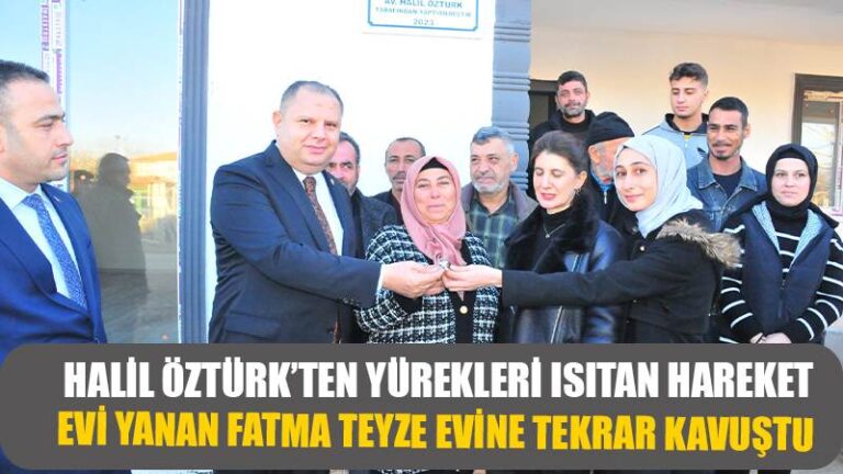 Halil ÖZTÜRK  ve Kırıkkale  ‘MHP’ Teşkilatından Örnek Davranış