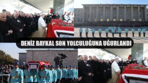 Deniz Baykal’ın cenaze namazı Ahmet Hamdi Akseki Camii’nde kılındı