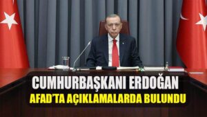 Cumhurbaşkanı Erdoğan: ‘Milletimle beraber biz bunun üstesinden geleceğiz’