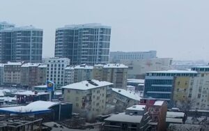 Malatya’da 2. depremde binaların çökme anı dron kamerasında