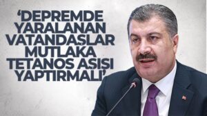 Bakan Koca: ‘Görev yeri deprem bölgesi olan ve tayin isteyen sağlık personeli için düzenleme yaptık’