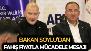 Bakan Soylu: ‘Fahiş fiyatlarla milletimizin canını acıtanların peşindeyiz, bunu da yanlarına bırakmayacağız’