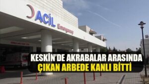 Akrabalar arasında çıkan kavgada kan aktı: Önce bıçaklandı ardından da tabanca ile vuruldu