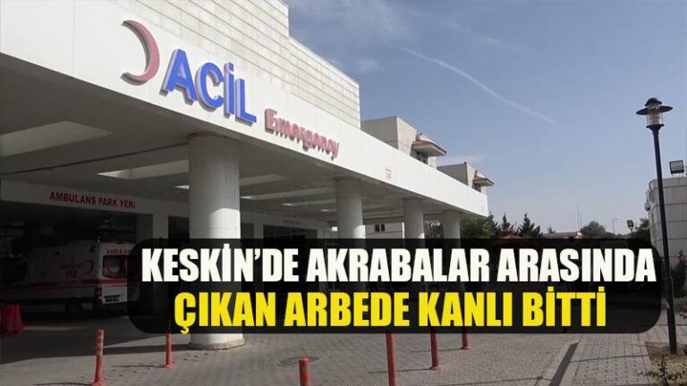 Akrabalar arasında çıkan kavgada kan aktı: Önce bıçaklandı ardından da tabanca ile vuruldu